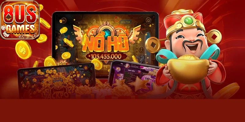 Giao diện nổ hũ 8us hiện đại, dễ thao tác cho người mới.